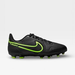 NIKE Tiempo Legend 9 Club Soccer Cleats in Black Volt